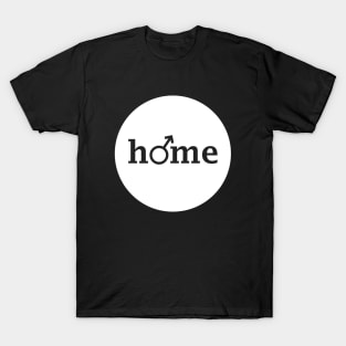 Men are from Mars Home T-Shirt